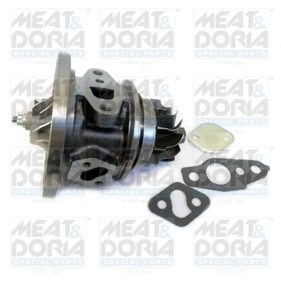 Core assembly, turbocharger